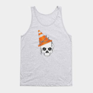 Traffic Chain(Gray Background) Tank Top